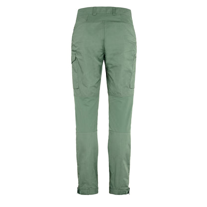 Fjallraven Womens Kaipak Trousers Curved Patina Green