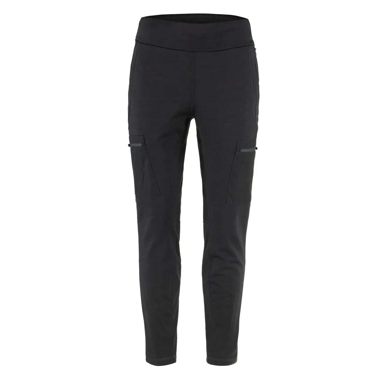 Fjallraven Womens Keb Fleece Trousers Black - The Sporting Lodge