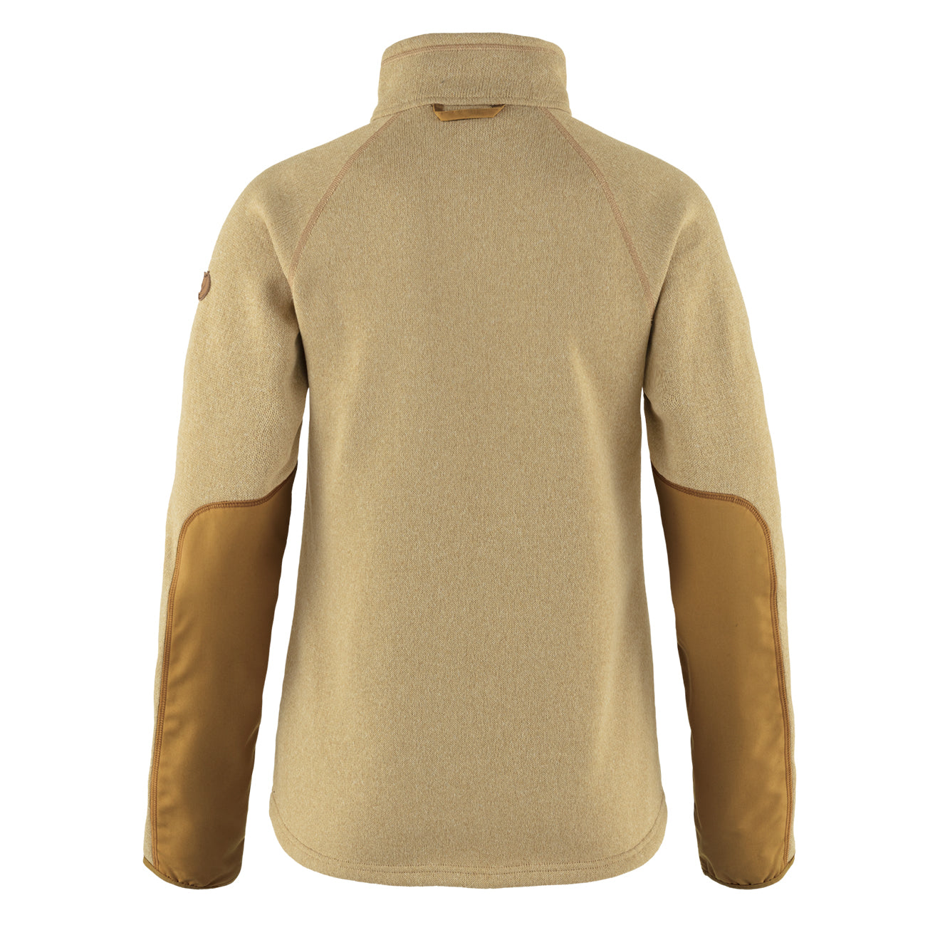 Fjallraven Womens Ovik Fleece Zip Sweater Dune Beige - The Sporting Lodge