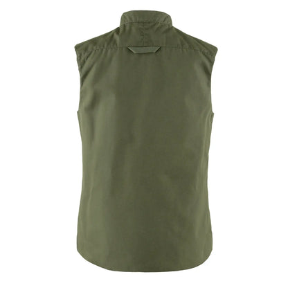 Fjallraven Womens Singi Padded Vest Laurel Green - The Sporting Lodge