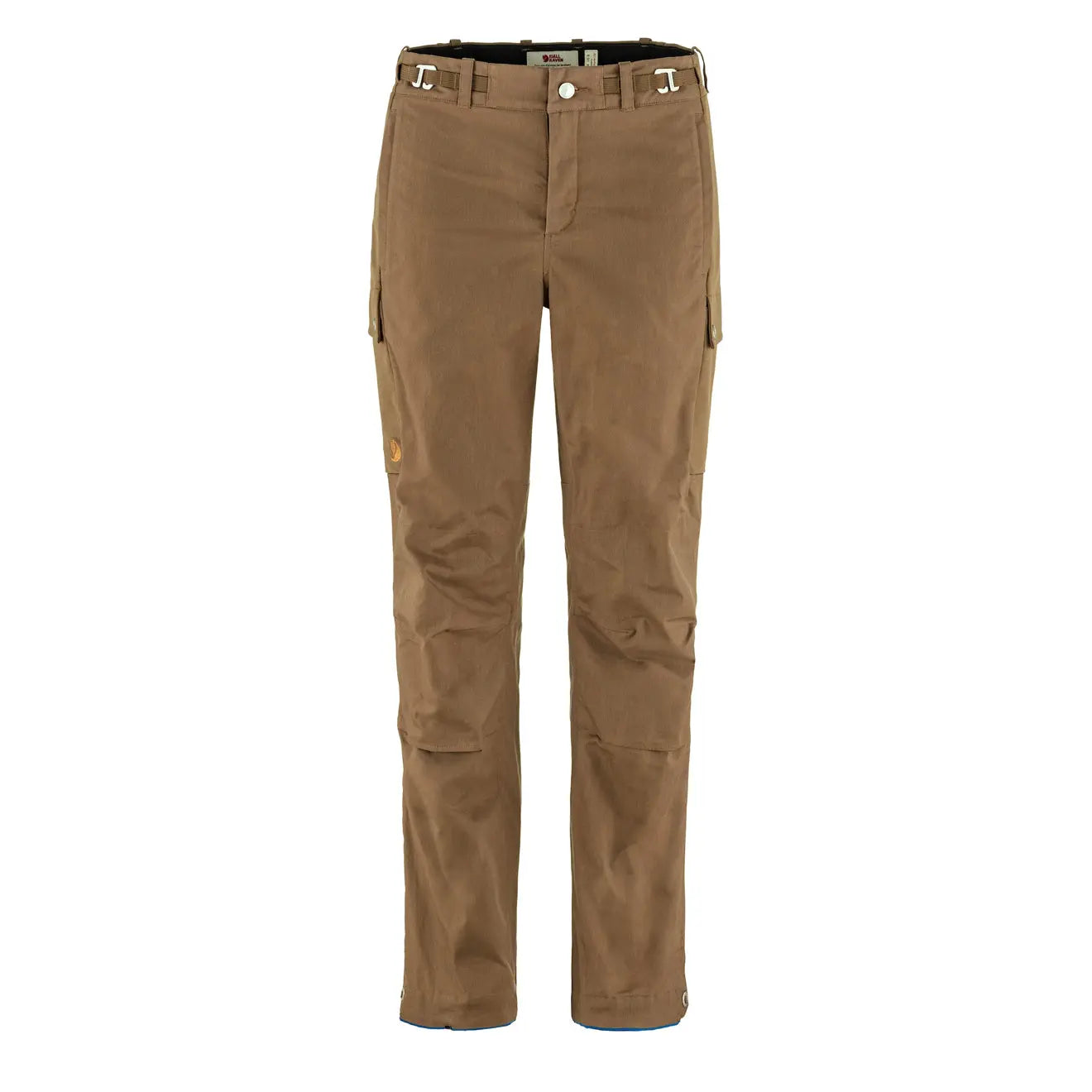 Fjallraven Womens Singi X-Trousers Short Leg Wood Brown - The Sporting Lodge