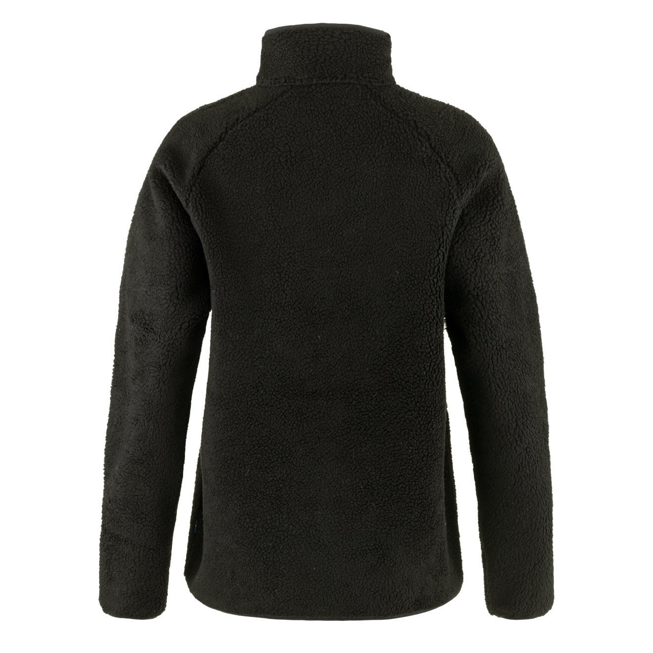 Fjallraven Womens Vardag Pile Fleece Black - The Sporting Lodge