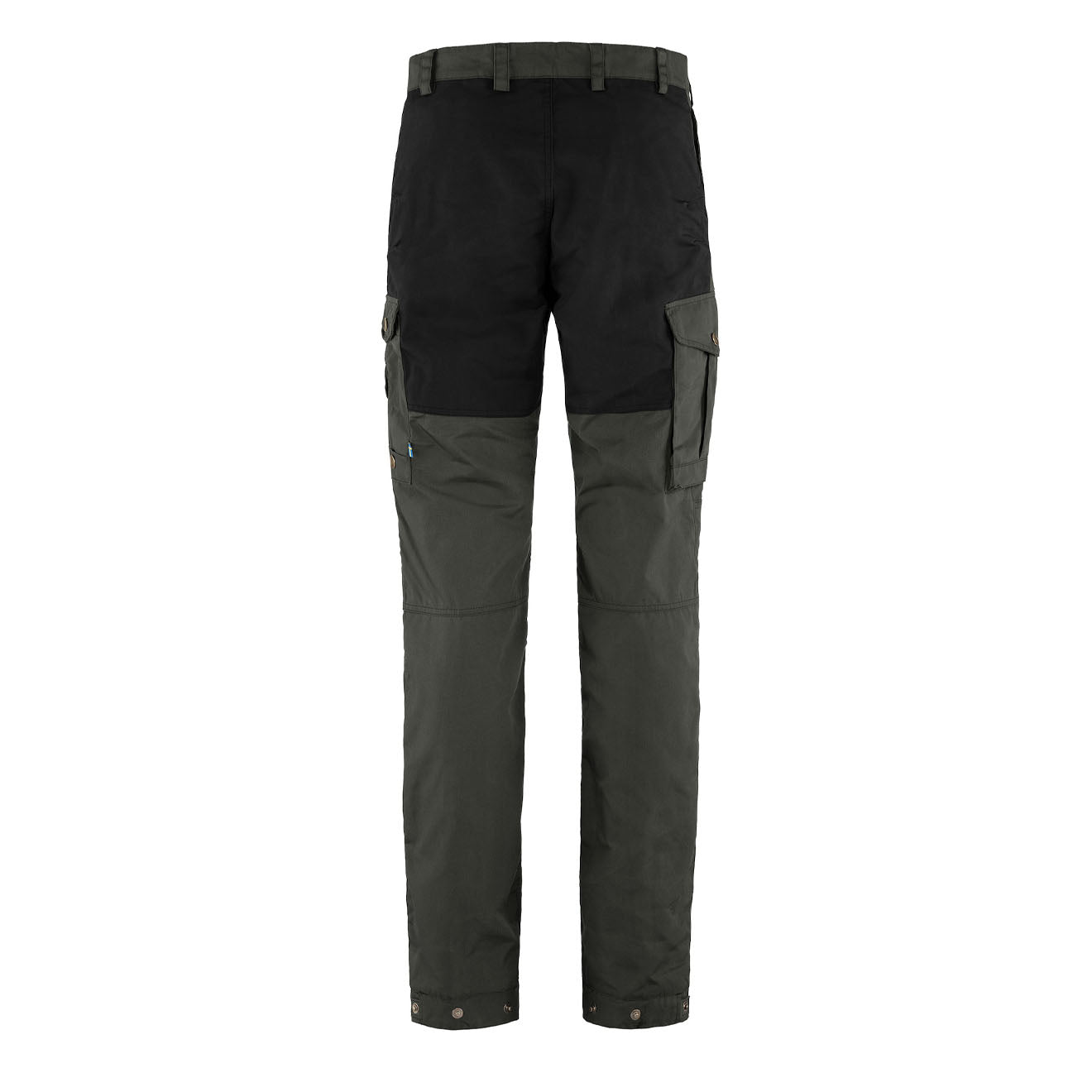 Fjallraven Womens Vidda Pro Trousers Short Dark Grey / Black