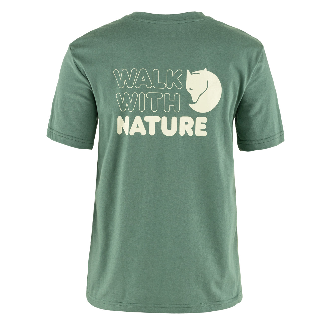 Fjallraven Womens Walk With Nature T-Shirt Patina Green - The Sporting Lodge