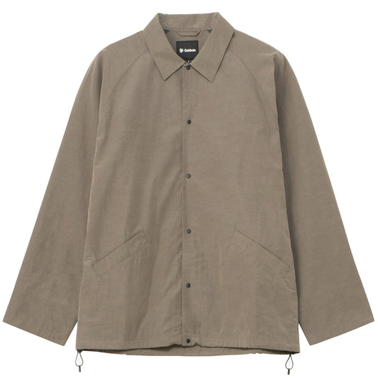 Goldwin Nylon Coach Jacket Taupe Gray - The Sporting Lodge