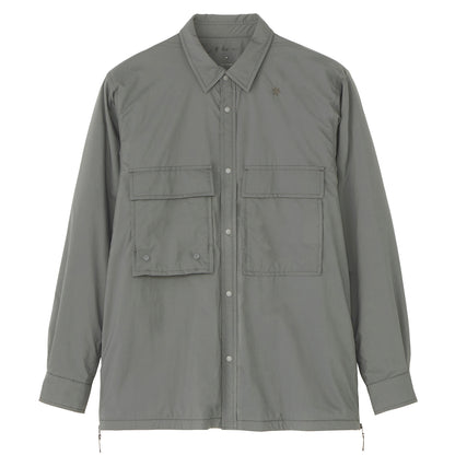 Goldwin Pertex Double Cloth Field Warm Shirt Shadow Gray