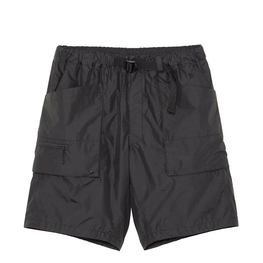 Goldwin Rip-Stop Light Cargo Shorts Black - The Sporting Lodge