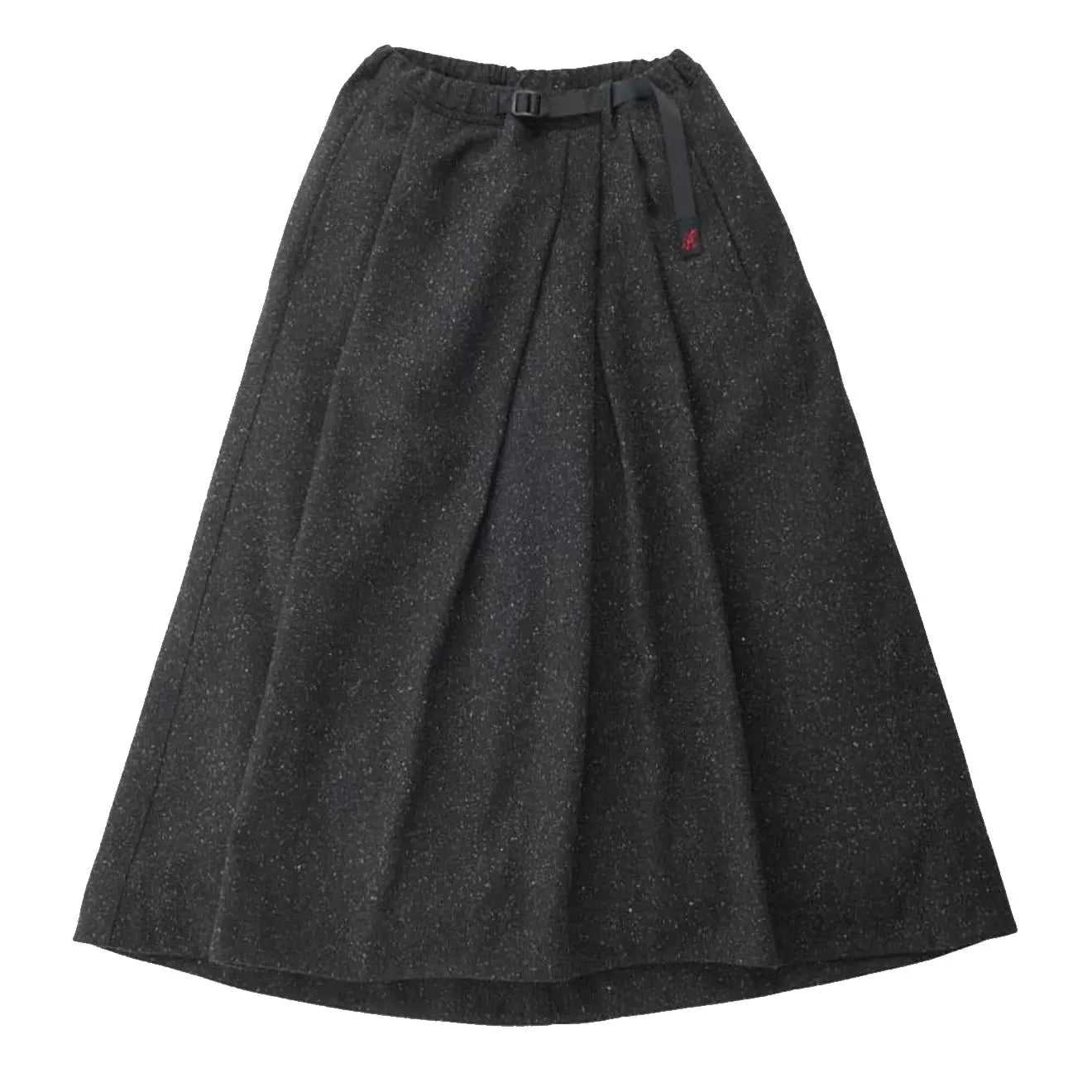 Gramicci Womens Wool Talecut Skirt Charcoal - The Sporting Lodge