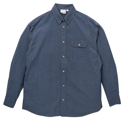 Gramicci Checkered Stance Shirt Sierra Check Navy