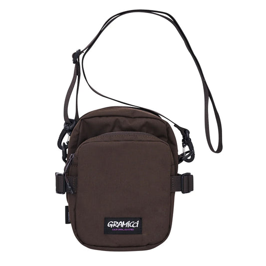 Gramicci Cordura Mini Shoulder Bag Brown - The Sporting Lodge