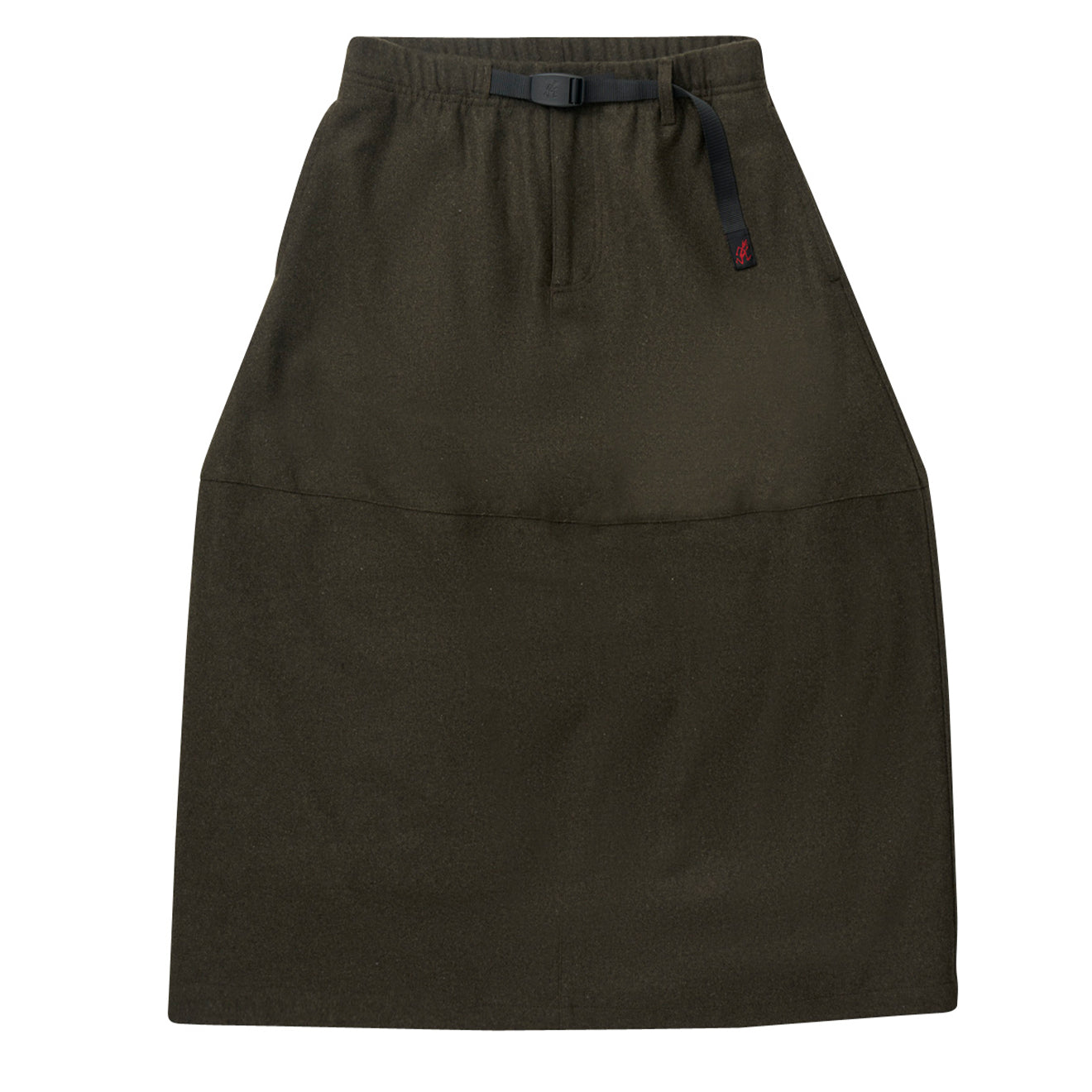 Gramicci Womens Wool Paneled Skirt Umber Wool