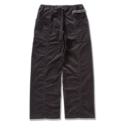 Gramicci x And Wander JQ Tape Corduroy Gadget Pant Charcoal - The Sporting Lodge