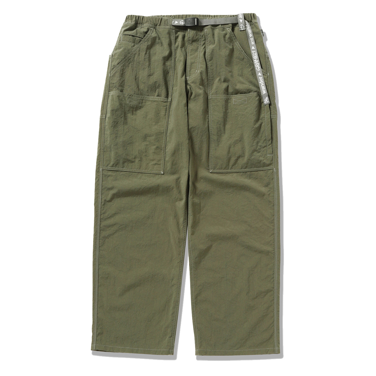 Gramicci x And Wander Nylon EQT Pant Khaki