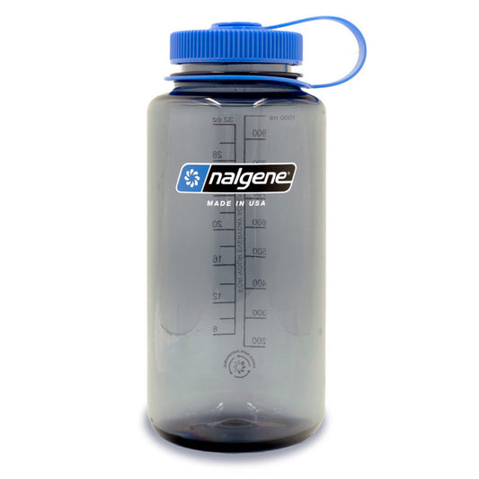 Nalgene Wide Mouth 1L Tritan Sustain Bottle Gray - The Sporting Lodge