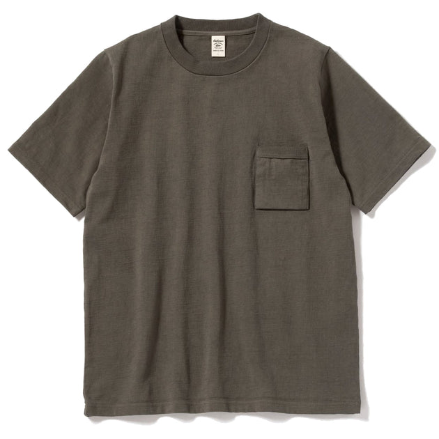 Jackman Dotsume Pocket Tee Dark Loden | The Sporting Lodge