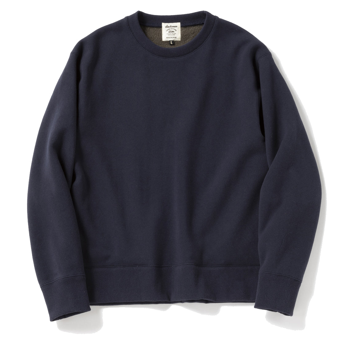 Jackman Nap Sweat Crewneck Navy - The Sporting Lodge