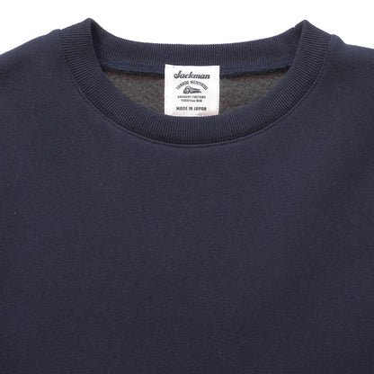 Jackman Nap Sweat Crewneck Navy - The Sporting Lodge