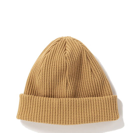 Jackman Waffle Knit Cap Yellow Ocher - The Sporting Lodge