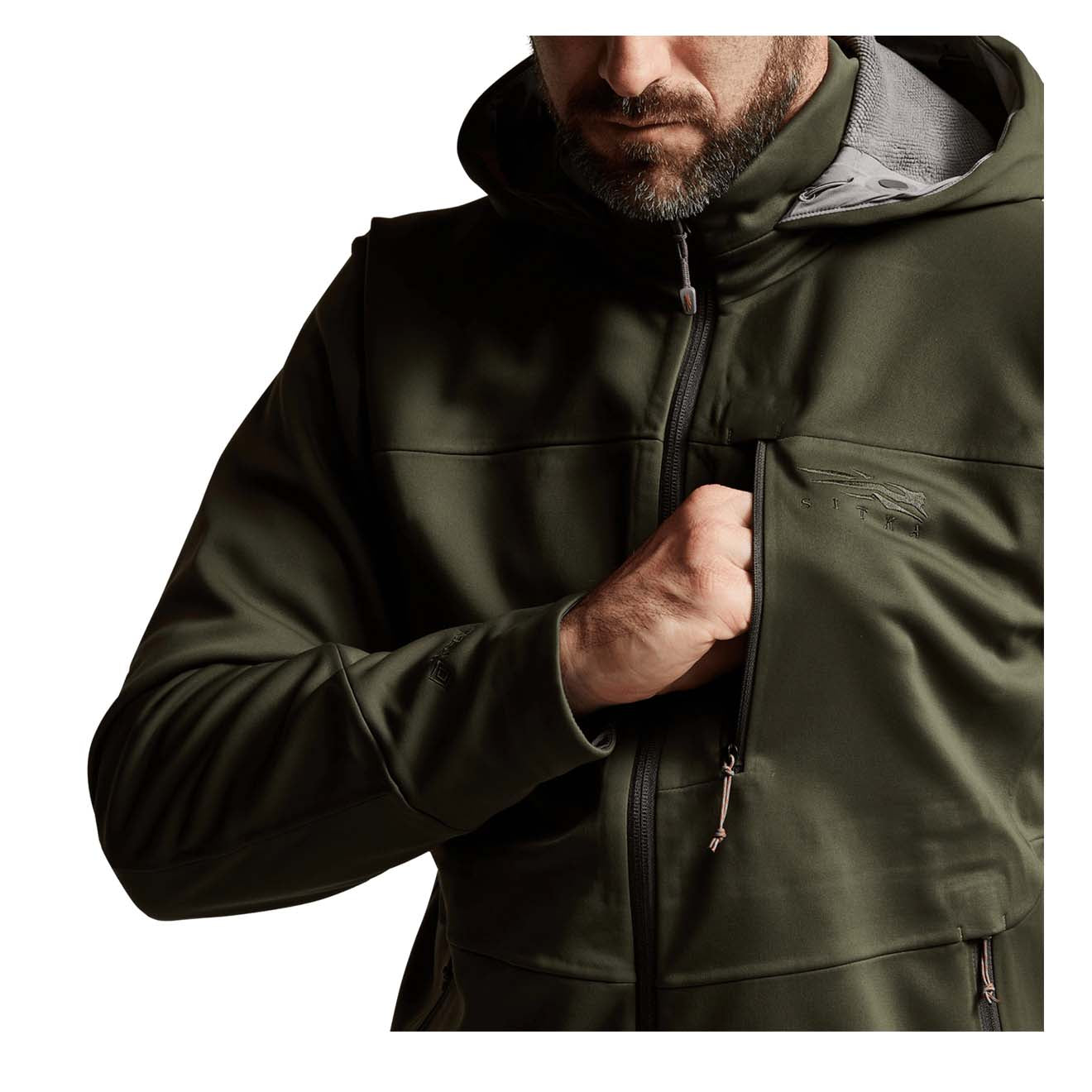 Sitka Jetstream Jacket Deep Lichen-3