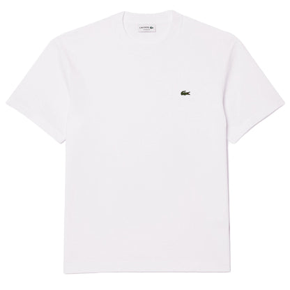 Lacoste Classic Fit Cotton Jersey T-shirt White - The Sporting Lodge