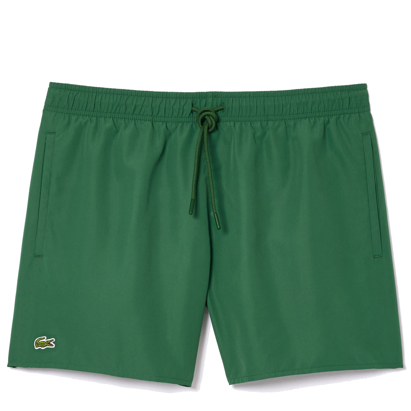 Lacoste Lightweight Swim Shorts Green - The Sporting Lodge