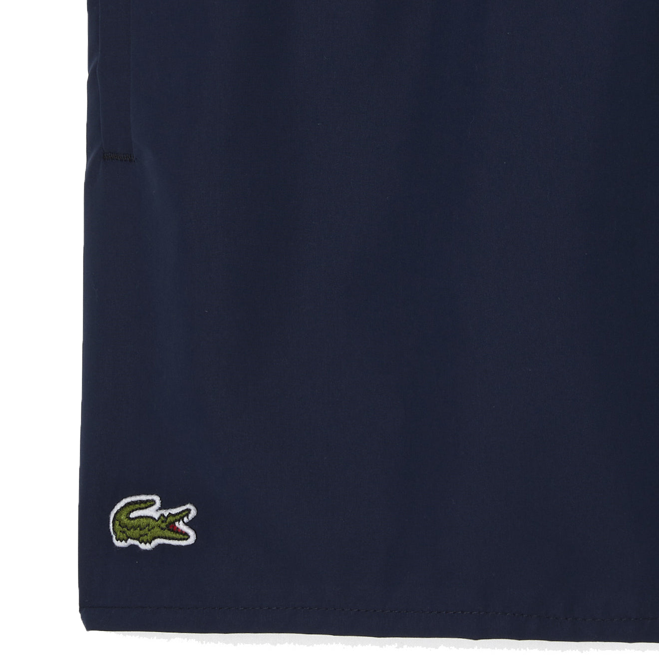 Lacoste Lightweight Swim Shorts Navy Blue / Green - The Sporting Lodge