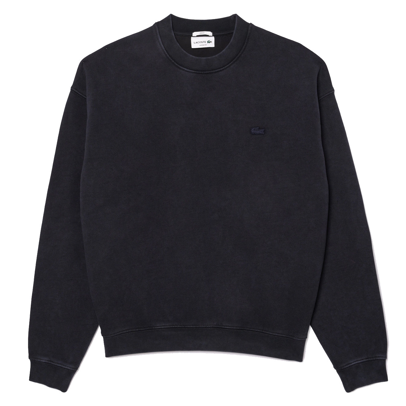 Lacoste crew neck sweatshirt fleece online