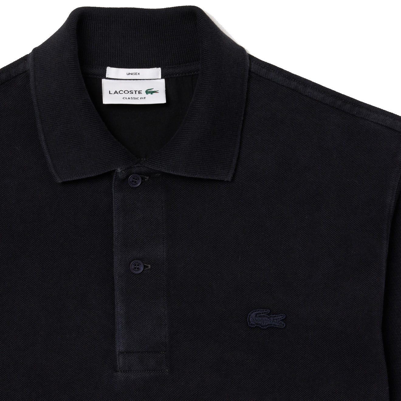 Polo lacoste l1212 noir best sale