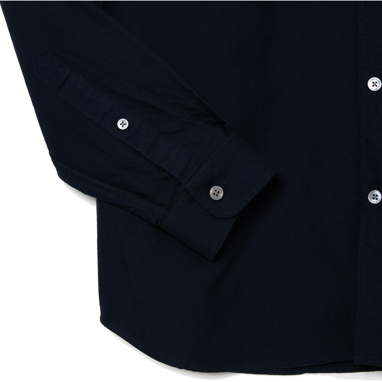 Lacoste Regular Fit Oxford Shirt Navy Blue - The Sporting Lodge