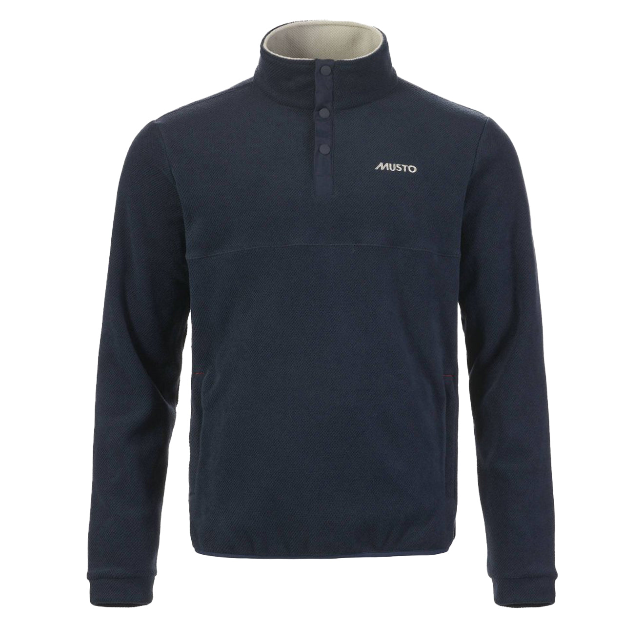 Musto Classic Fleece Pullover Navy - The Sporting Lodge