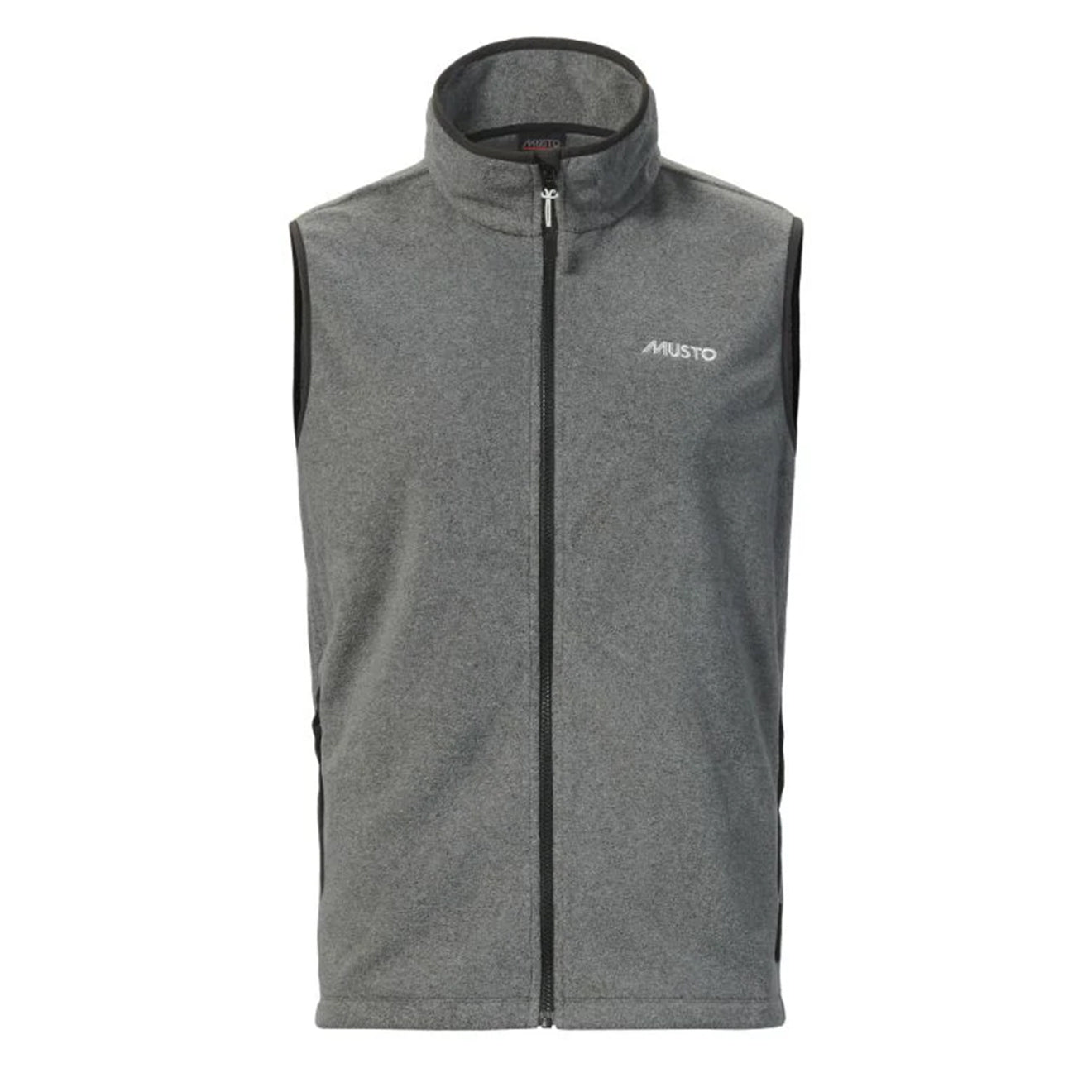 Musto Nautic Fleece Vest Dark Grey Marl - The Sporting Lodge