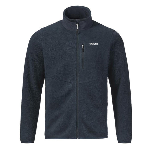 Musto Nautic Full Zip Pile Fleece Navy