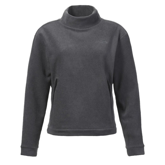 Musto Womens Classic Fleece Pullover Carbon - The Sporting Lodge