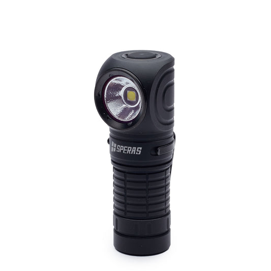 SPERAS M2R-35 90º Rechargeable EDC Light with OSRAM LED & 1200 Lumens - The Sporting Lodge