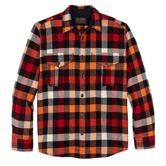 Filson Northwest Wool Shirt Adrenaline Red / Flame - The Sporting Lodge