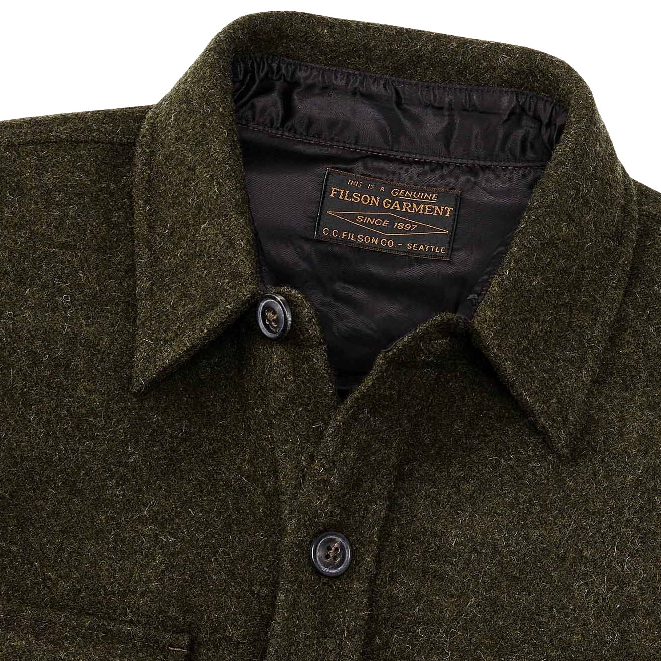 Filson wool shirt jacket best sale