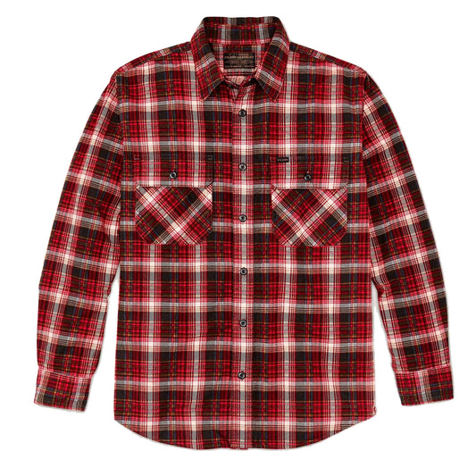 Filson Field Flannel Shirt Faded Black / Bronze - The Sporting Lodge