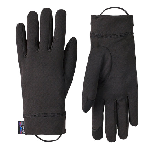 Patagonia Cap Midweight Liner Gloves Black