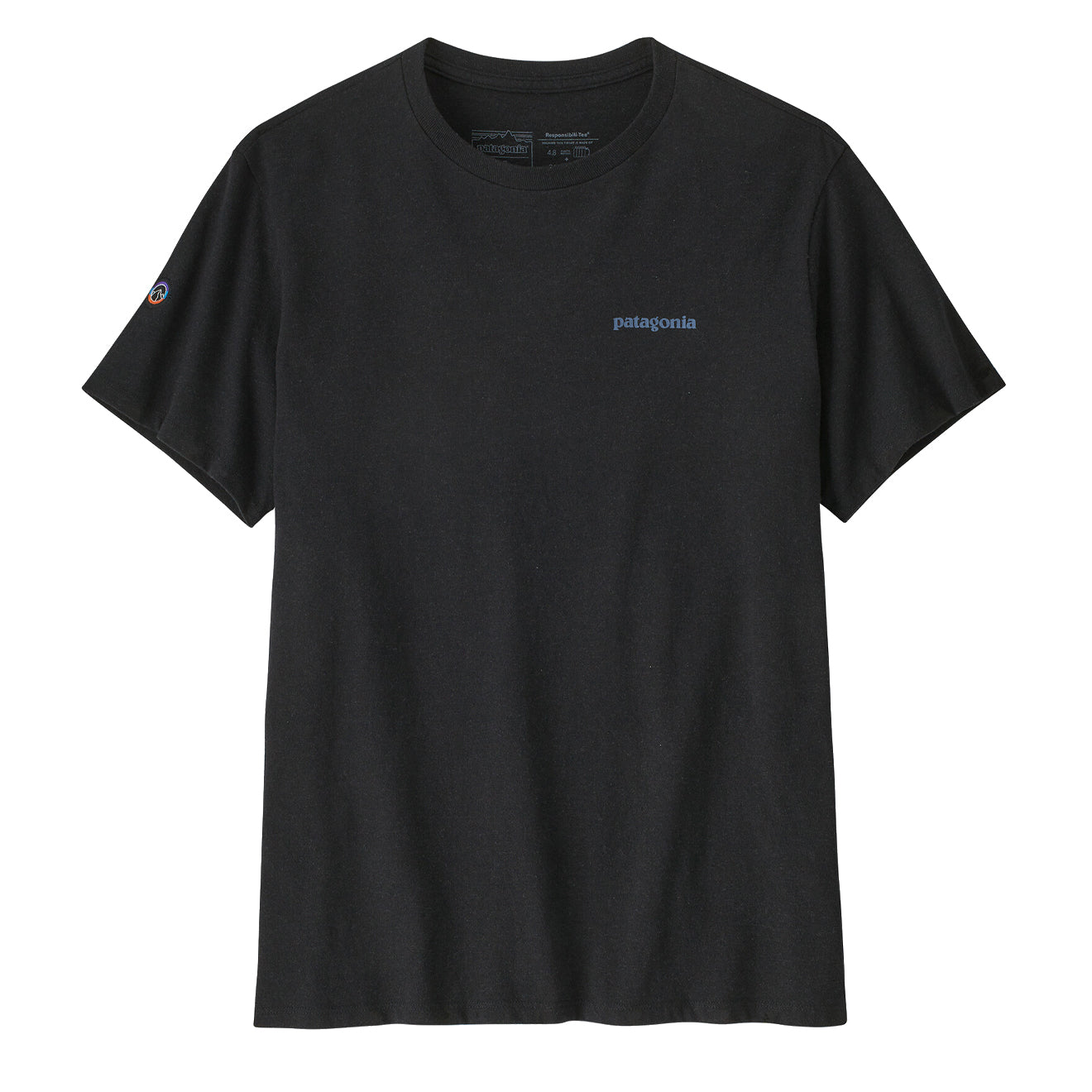 Patagonia Fitz Roy Icon Responsibili-Tee Ink Black - The Sporting Lodge