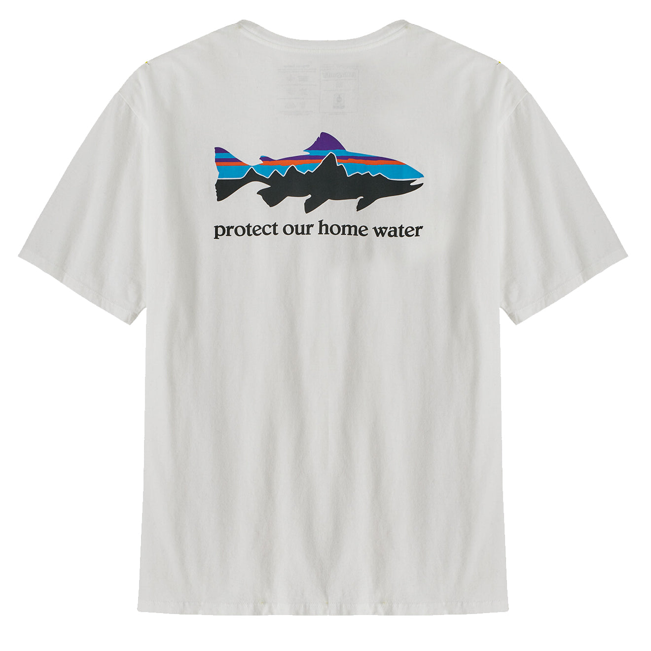 Patagonia Home Water Trout Organic T Shirt White The Sporting Lodge