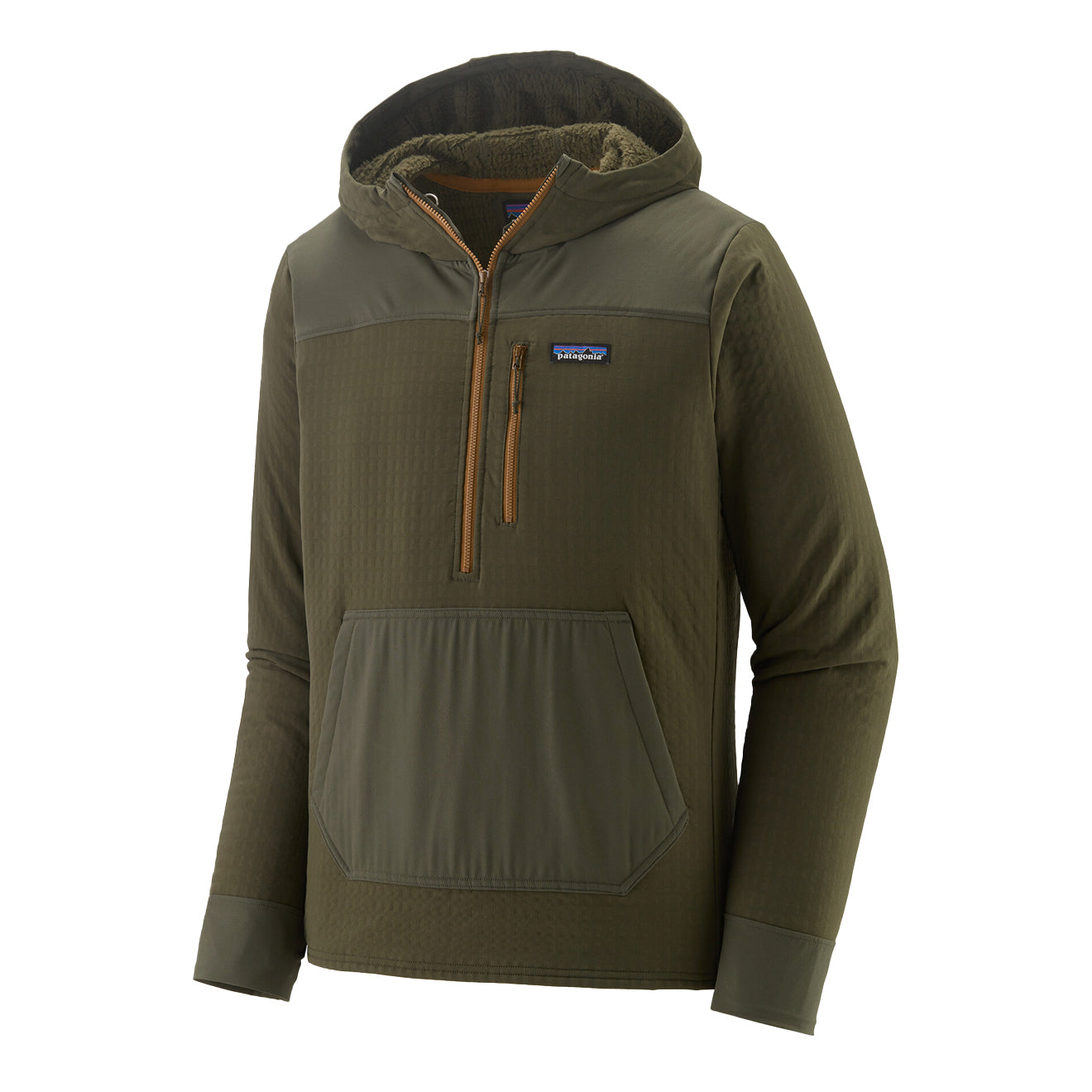 Patagonia R2 TechFace Pullover Pine Needle Green