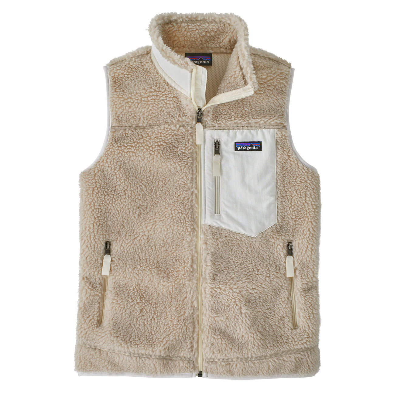 Patagonia Womens Classic Retro X Vest Natural Birch White The Sporting Lodge