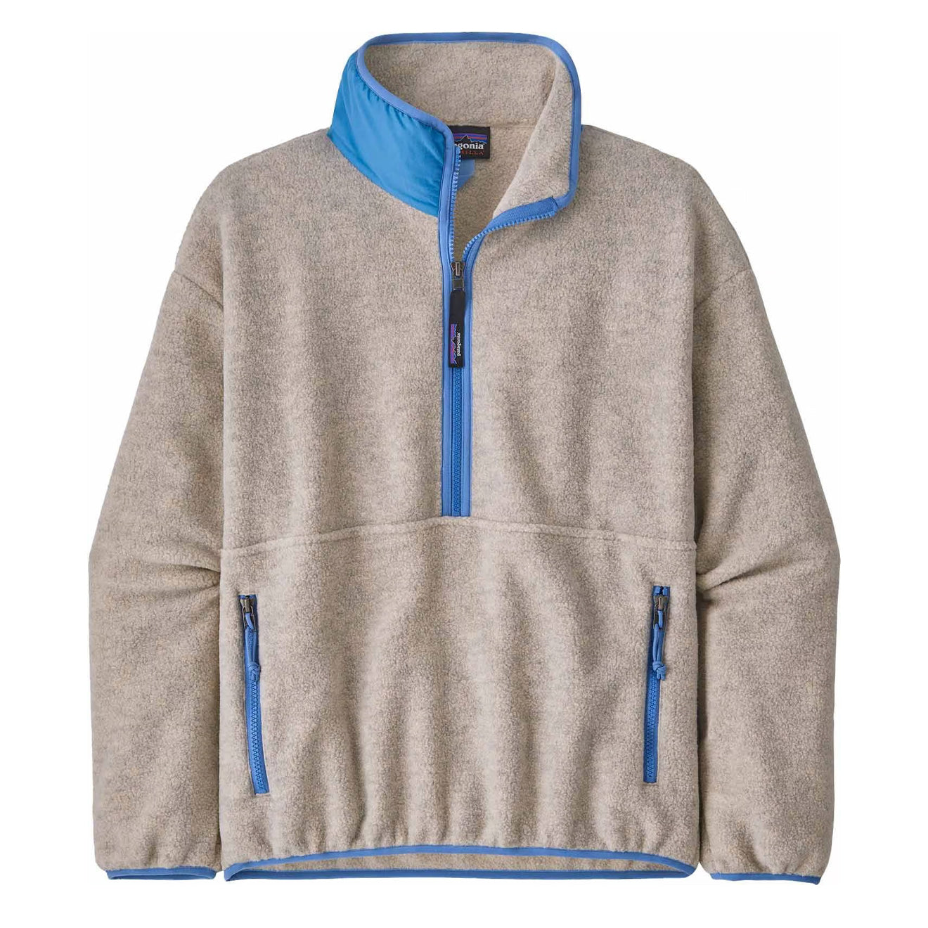 Patagonia Womens Synch Marsupial Oatmeal Heather Blue Bird