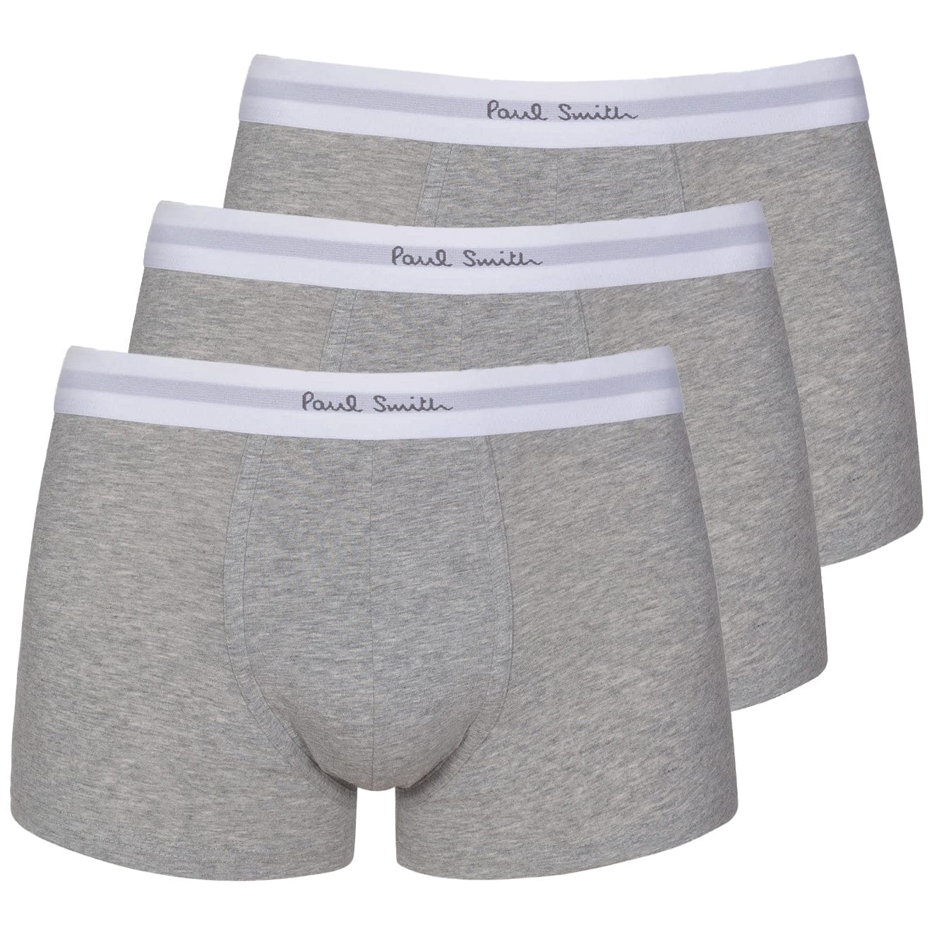 Paul Smith 3 Pack Trunks Grey / White