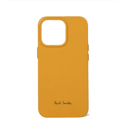 Paul Smith Iphone 14 Pro Case Ochre Yellow