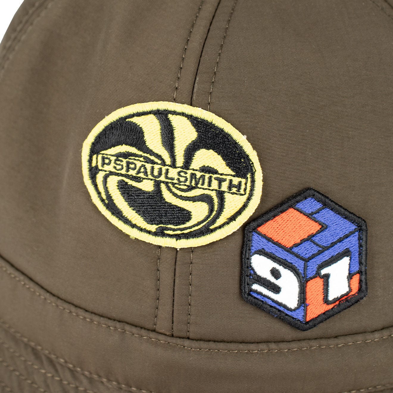 Paul Smith Rave On Bucket Hat Khaki