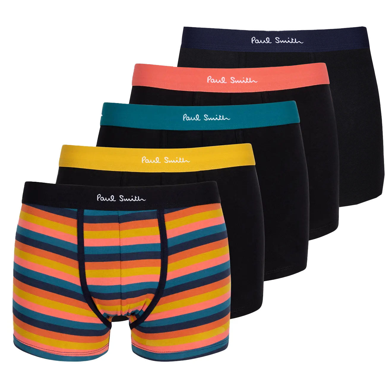 Paul Smith 5 Pack Trunk Black