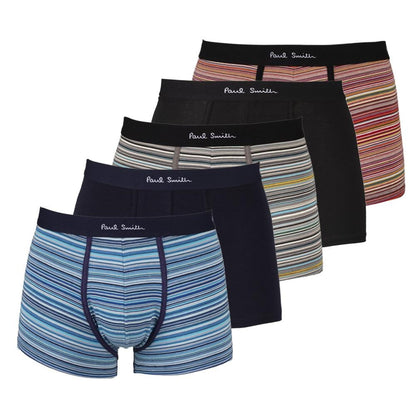 Paul Smith 5 Pack Trunks Navy