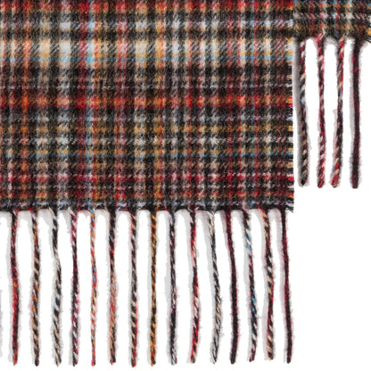 Paul Smith Cashmere-Blend Check Scarf Signature Stripe