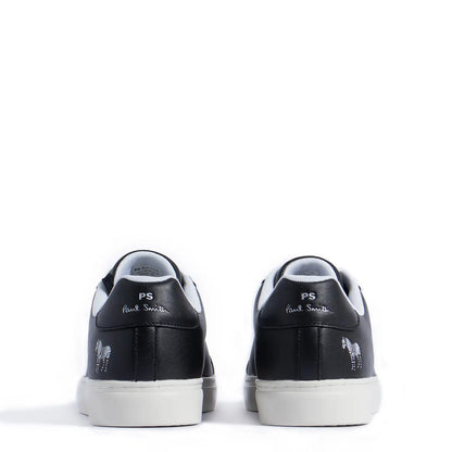 Paul Smith Leather Rex Trainers Black